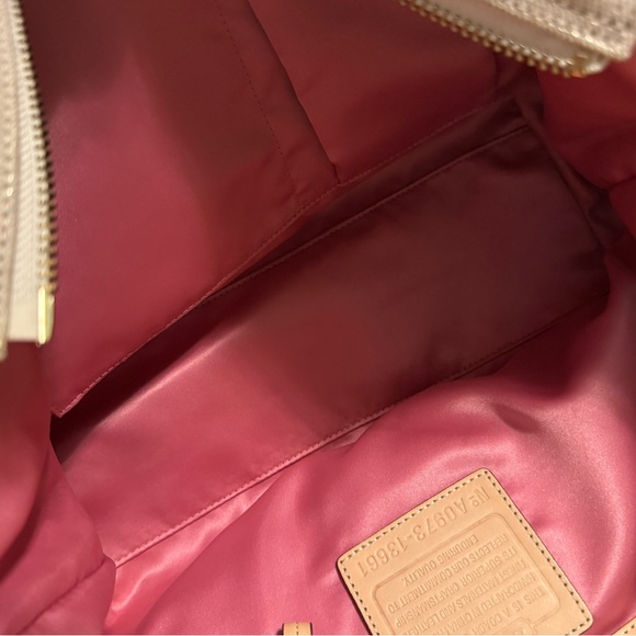 NWOT Coach Limited Edition Tattoo Gold Purse Handbag !! - Picture 13 of 14